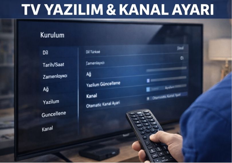 Kayseri yazılım güncelleme kanal ayarı
